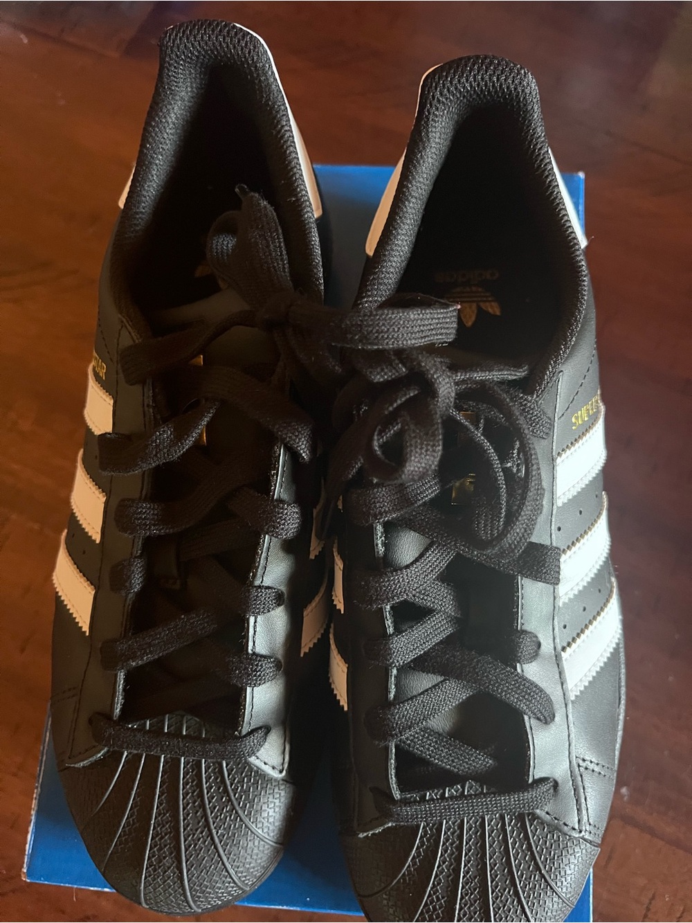 adidas superstar black